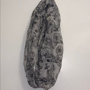 Beautiful Floral Infinity Scarf